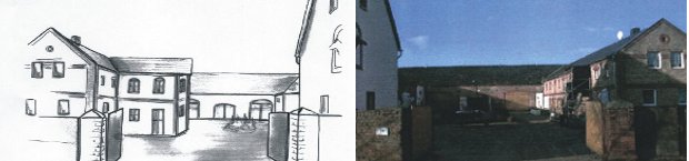 Filemtierschule Schweuneke: Zeichnung - Realität